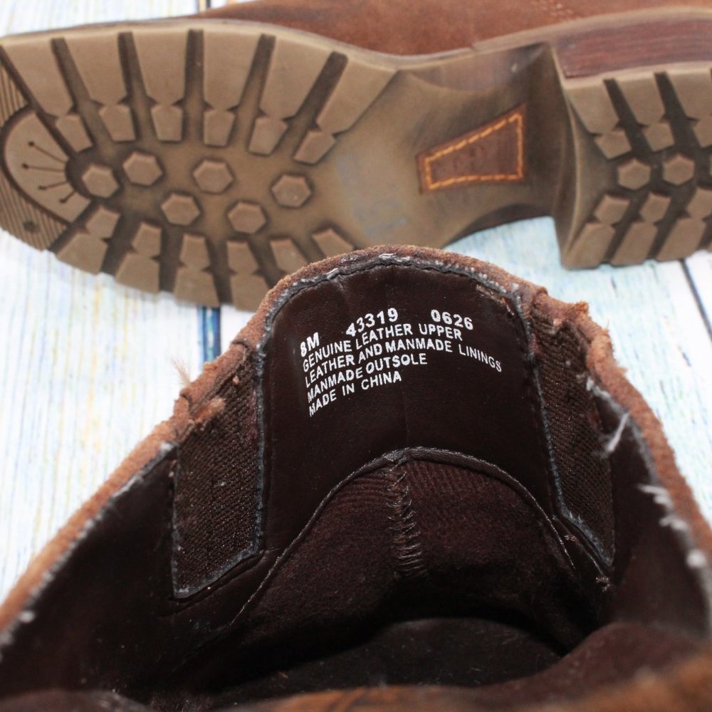 TIMBERLAND Leather Mule Clog Comfort Slip On 8 M - Picture 7 of 9